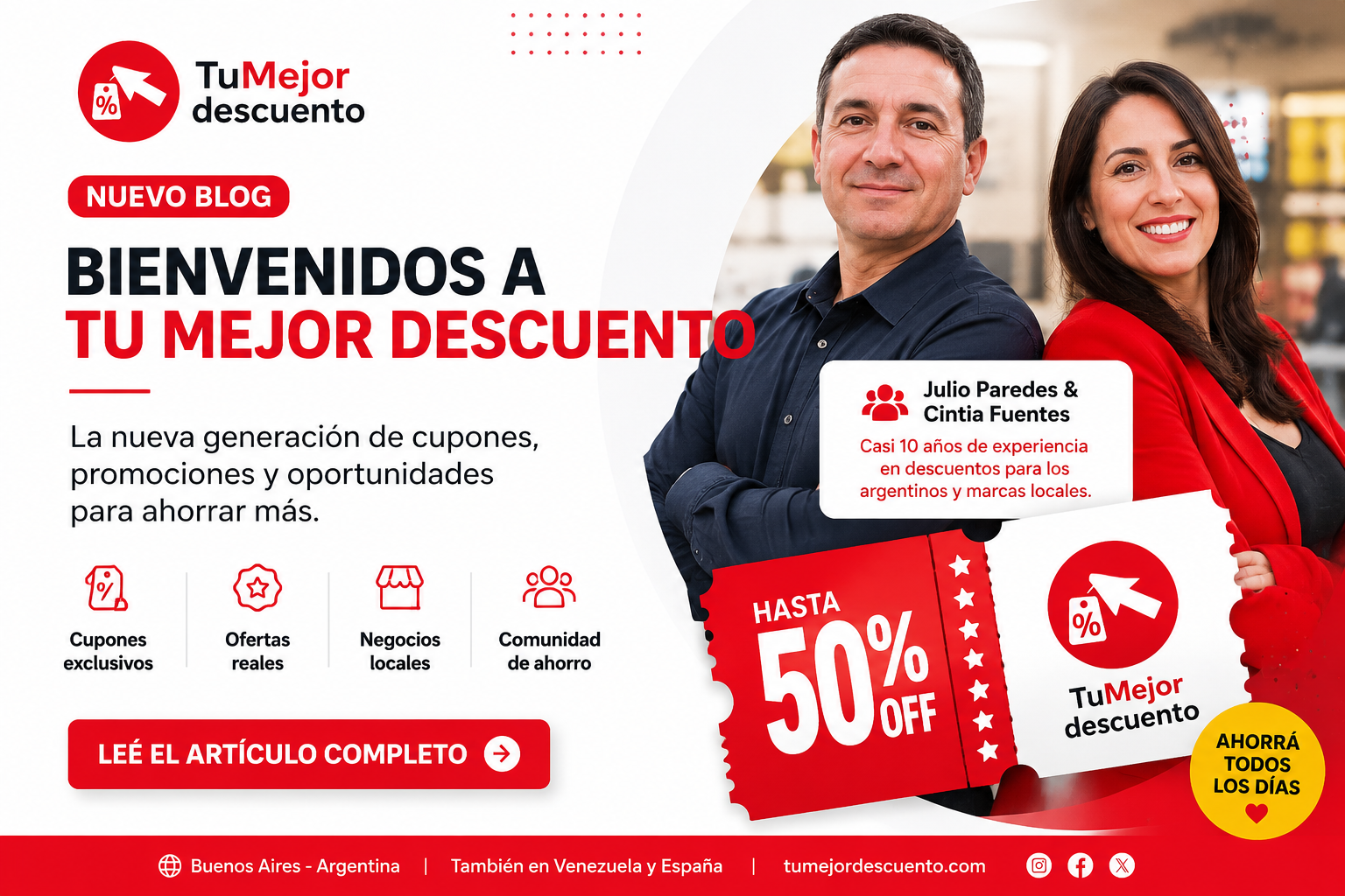 Bienvenidos a Tu Mejor Descuento: La Nueva Generación de Cupones y Promociones en Argentina